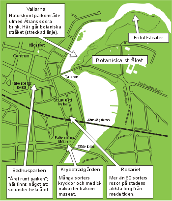 falkenberg karta centrum Kultur & Fritid   Parker, Karta